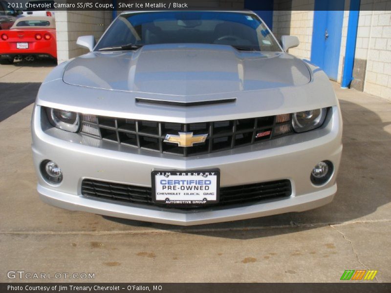 Silver Ice Metallic / Black 2011 Chevrolet Camaro SS/RS Coupe