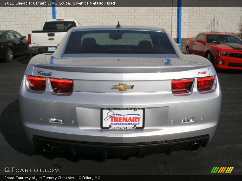 Silver Ice Metallic / Black 2011 Chevrolet Camaro SS/RS Coupe