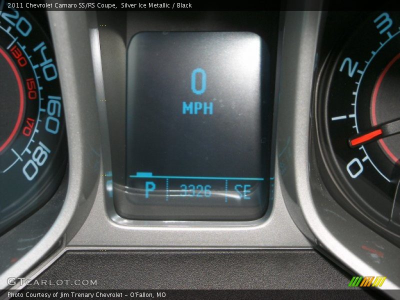 Silver Ice Metallic / Black 2011 Chevrolet Camaro SS/RS Coupe