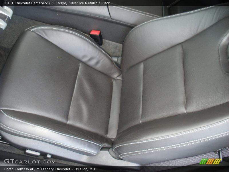 Silver Ice Metallic / Black 2011 Chevrolet Camaro SS/RS Coupe