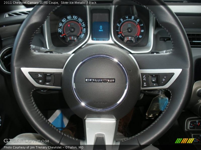 Silver Ice Metallic / Black 2011 Chevrolet Camaro SS/RS Coupe
