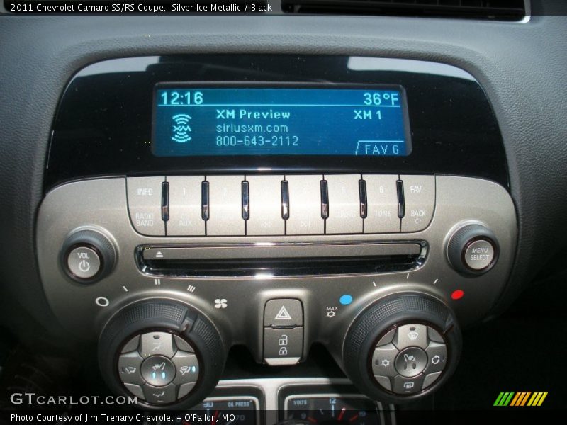 Silver Ice Metallic / Black 2011 Chevrolet Camaro SS/RS Coupe