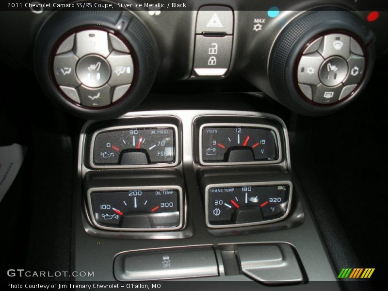 Silver Ice Metallic / Black 2011 Chevrolet Camaro SS/RS Coupe