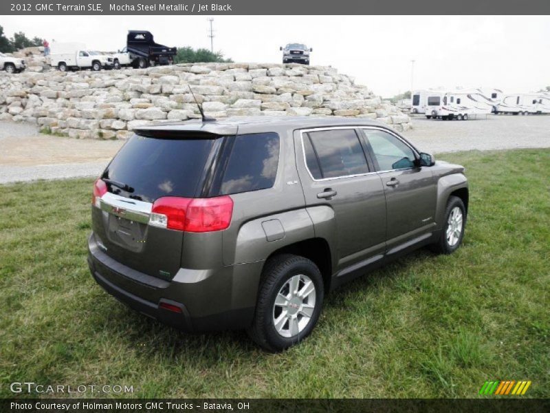 Mocha Steel Metallic / Jet Black 2012 GMC Terrain SLE