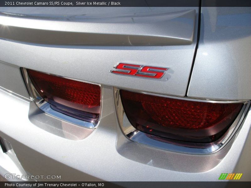 Silver Ice Metallic / Black 2011 Chevrolet Camaro SS/RS Coupe