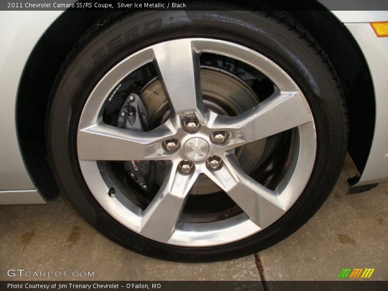 Silver Ice Metallic / Black 2011 Chevrolet Camaro SS/RS Coupe