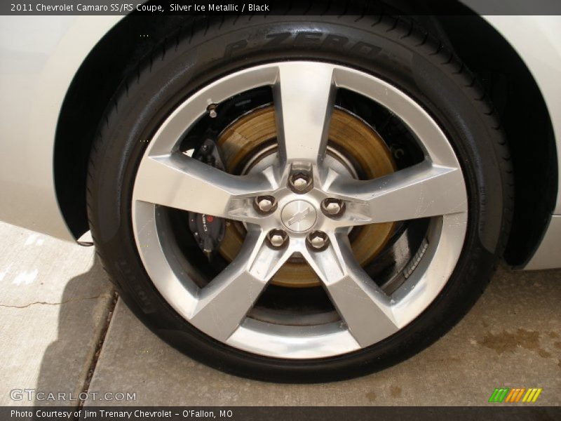 Silver Ice Metallic / Black 2011 Chevrolet Camaro SS/RS Coupe