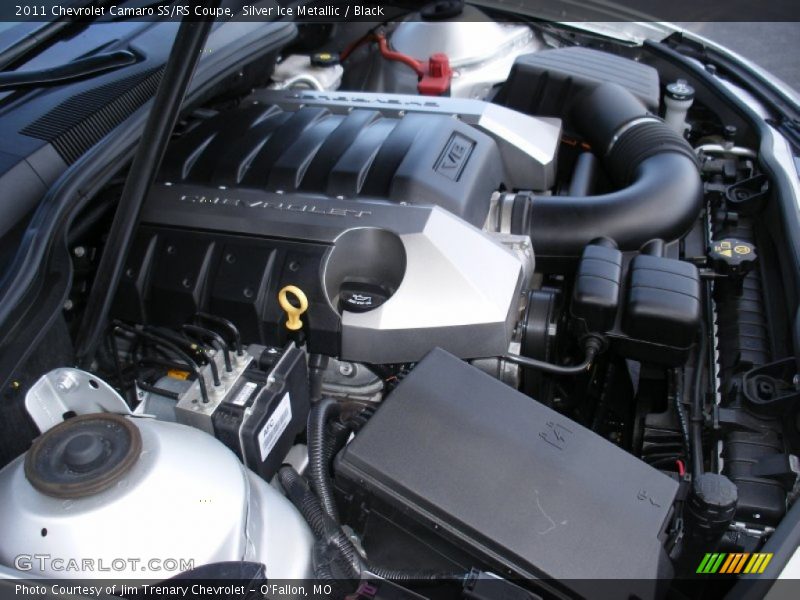 Silver Ice Metallic / Black 2011 Chevrolet Camaro SS/RS Coupe