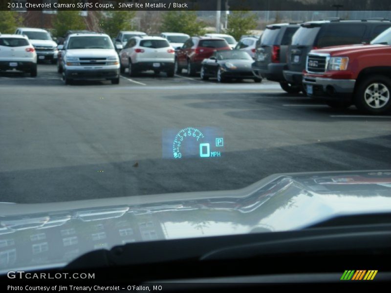 Silver Ice Metallic / Black 2011 Chevrolet Camaro SS/RS Coupe