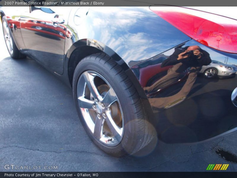 Mysterious Black / Ebony 2007 Pontiac Solstice Roadster