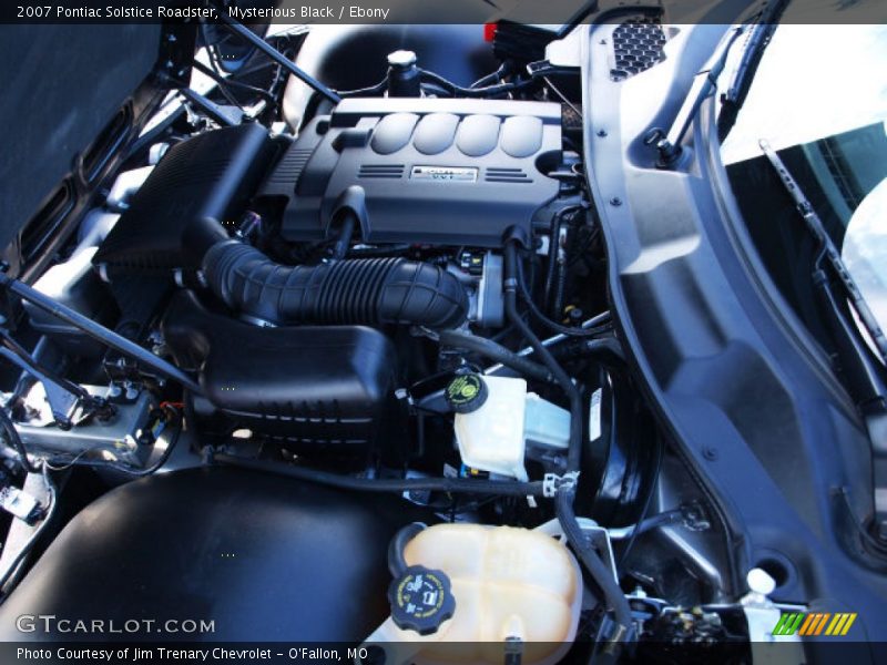 Mysterious Black / Ebony 2007 Pontiac Solstice Roadster