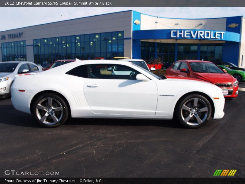 Summit White / Black 2012 Chevrolet Camaro SS/RS Coupe