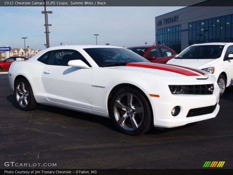Summit White / Black 2012 Chevrolet Camaro SS/RS Coupe