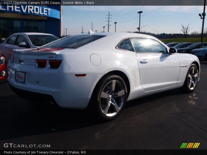 Summit White / Black 2012 Chevrolet Camaro SS/RS Coupe