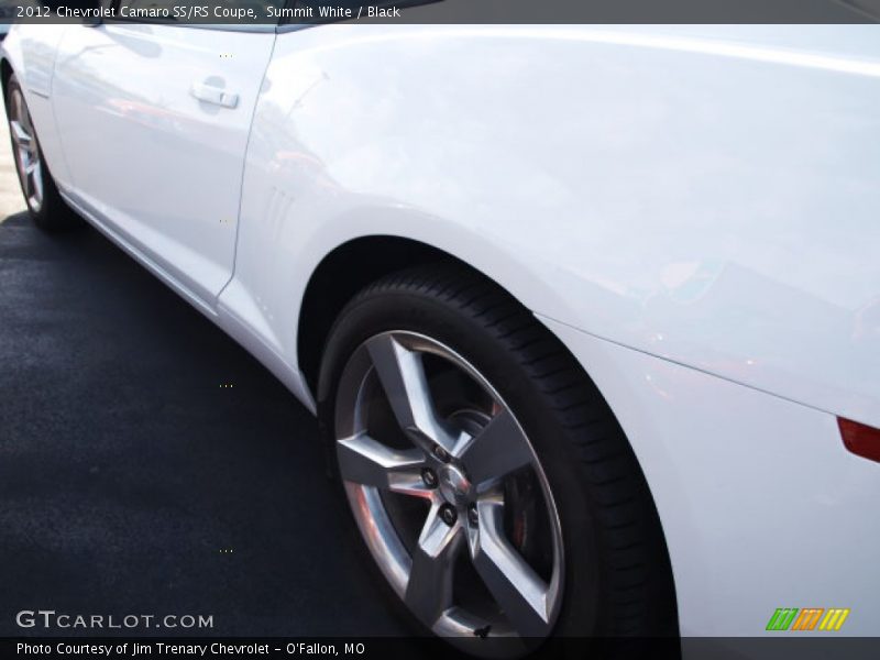 Summit White / Black 2012 Chevrolet Camaro SS/RS Coupe