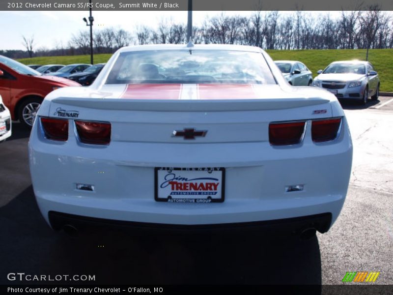 Summit White / Black 2012 Chevrolet Camaro SS/RS Coupe