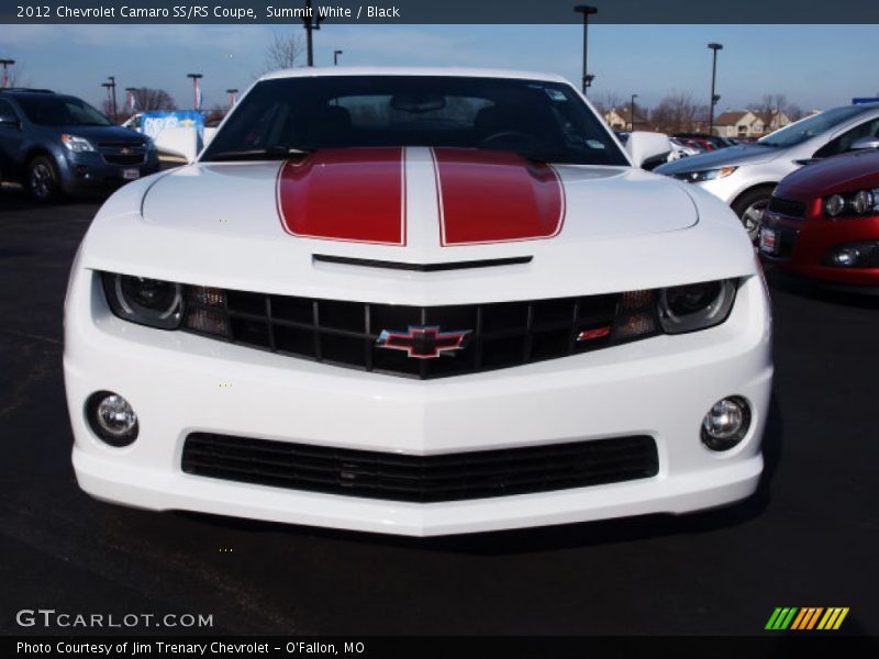 Summit White / Black 2012 Chevrolet Camaro SS/RS Coupe