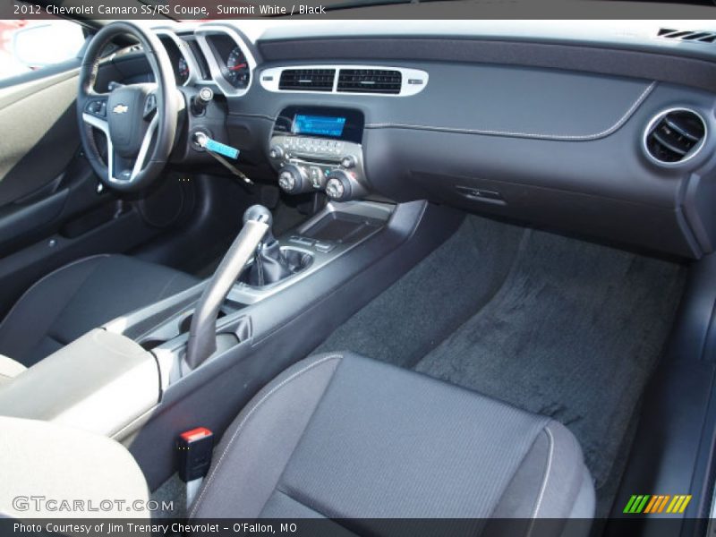 Summit White / Black 2012 Chevrolet Camaro SS/RS Coupe