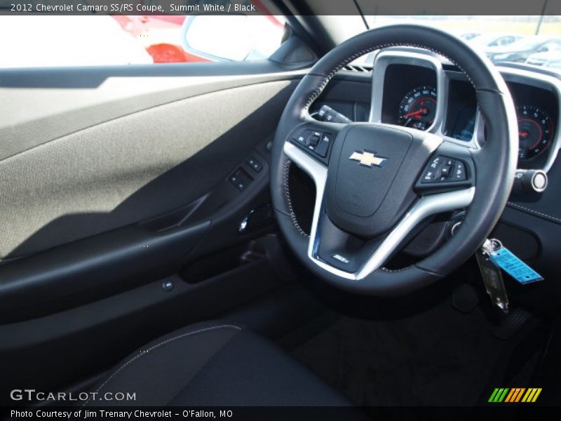 Summit White / Black 2012 Chevrolet Camaro SS/RS Coupe