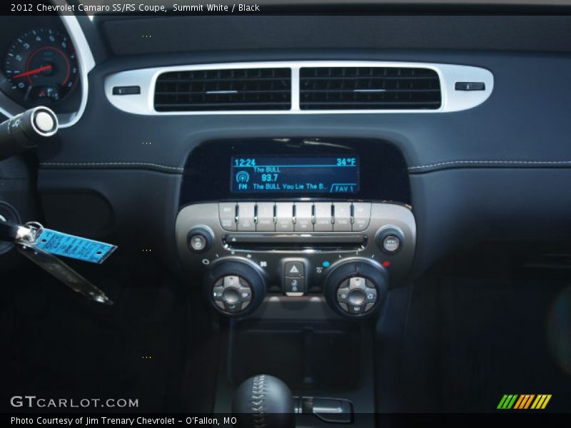 Summit White / Black 2012 Chevrolet Camaro SS/RS Coupe