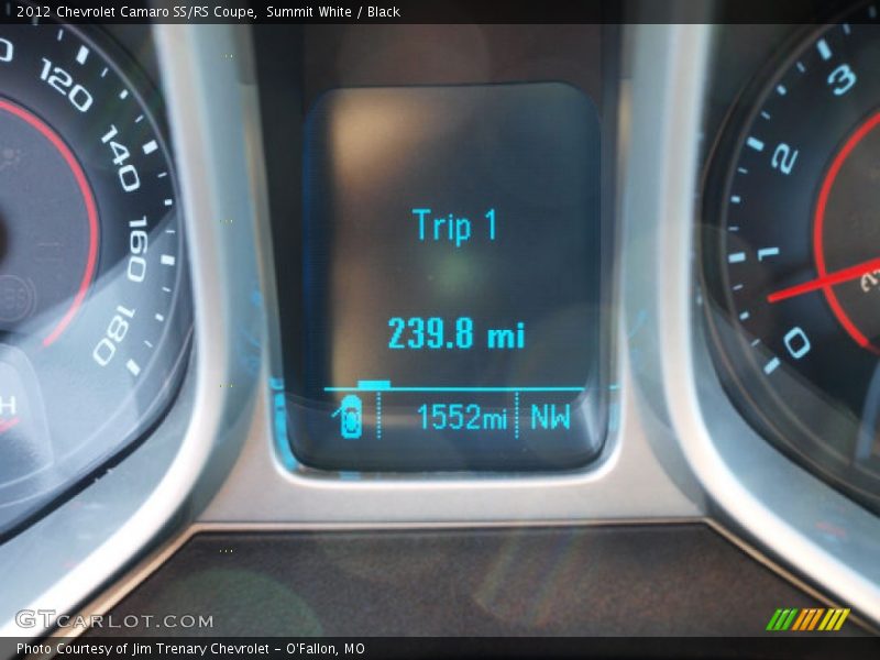 Summit White / Black 2012 Chevrolet Camaro SS/RS Coupe