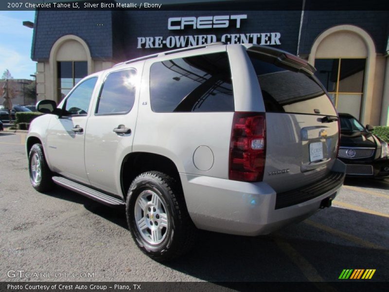 Silver Birch Metallic / Ebony 2007 Chevrolet Tahoe LS