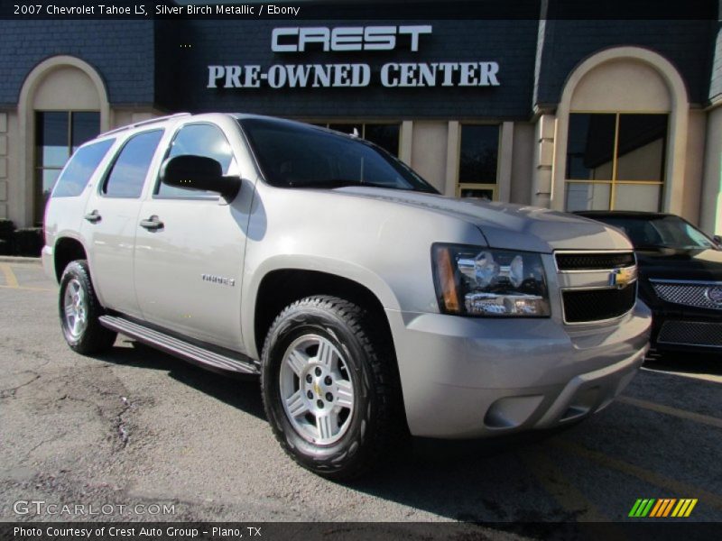 Silver Birch Metallic / Ebony 2007 Chevrolet Tahoe LS