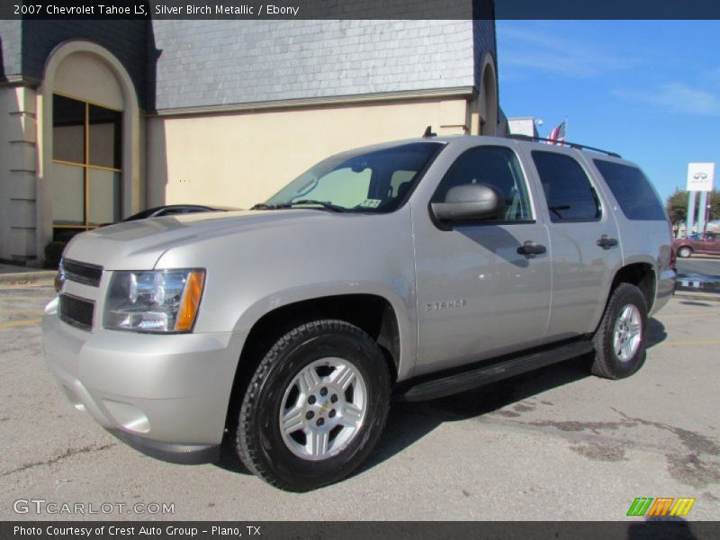 Silver Birch Metallic / Ebony 2007 Chevrolet Tahoe LS