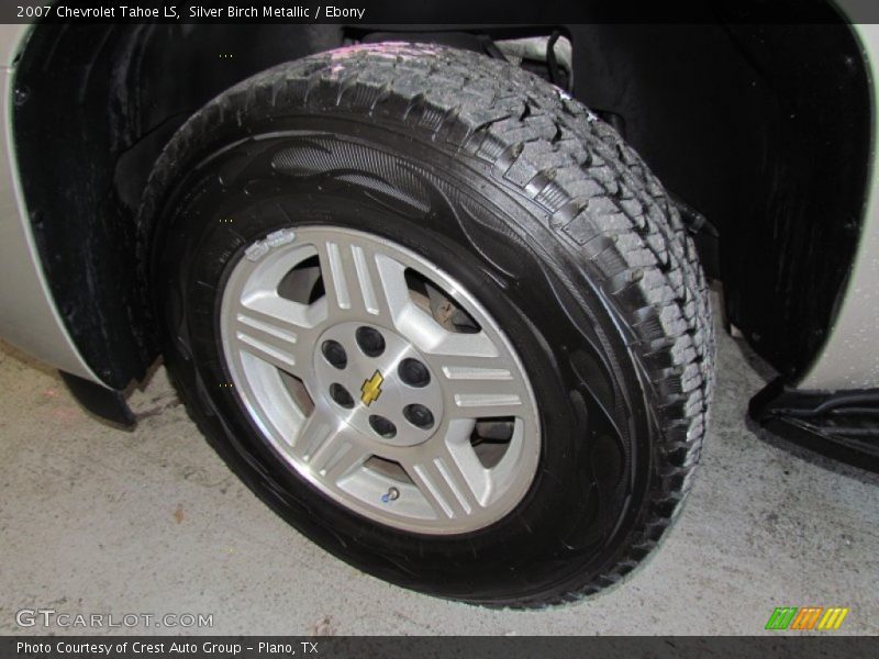 Silver Birch Metallic / Ebony 2007 Chevrolet Tahoe LS
