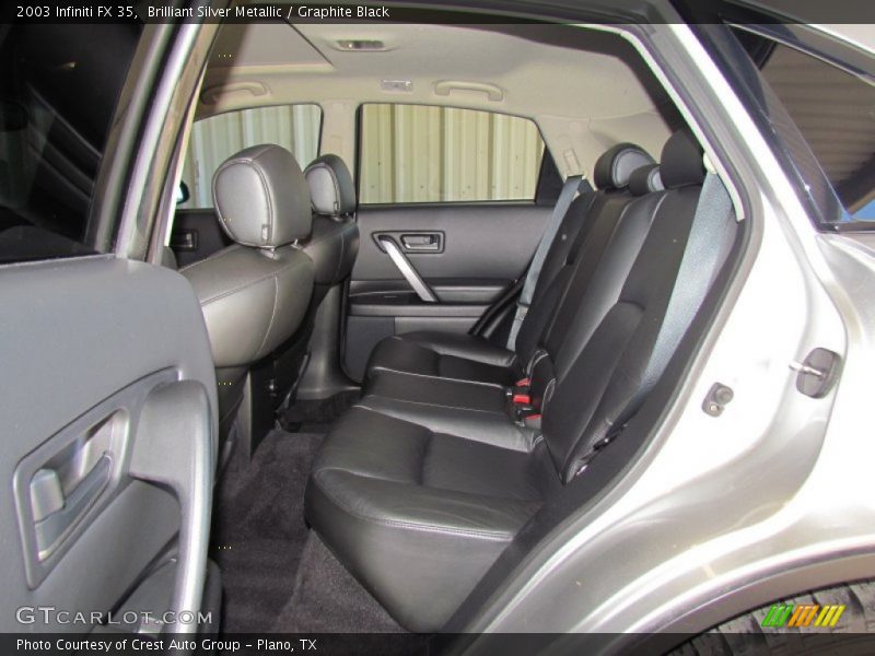 Brilliant Silver Metallic / Graphite Black 2003 Infiniti FX 35