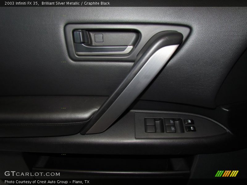 Brilliant Silver Metallic / Graphite Black 2003 Infiniti FX 35