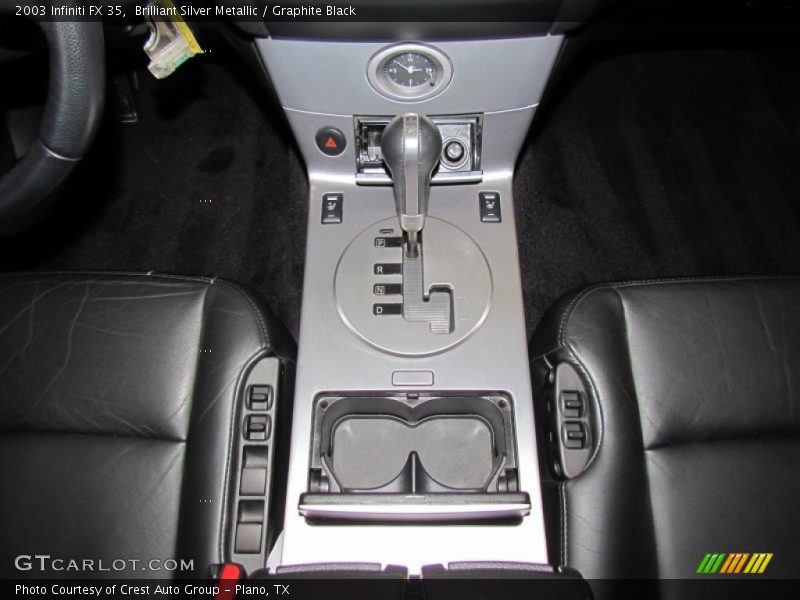 Brilliant Silver Metallic / Graphite Black 2003 Infiniti FX 35