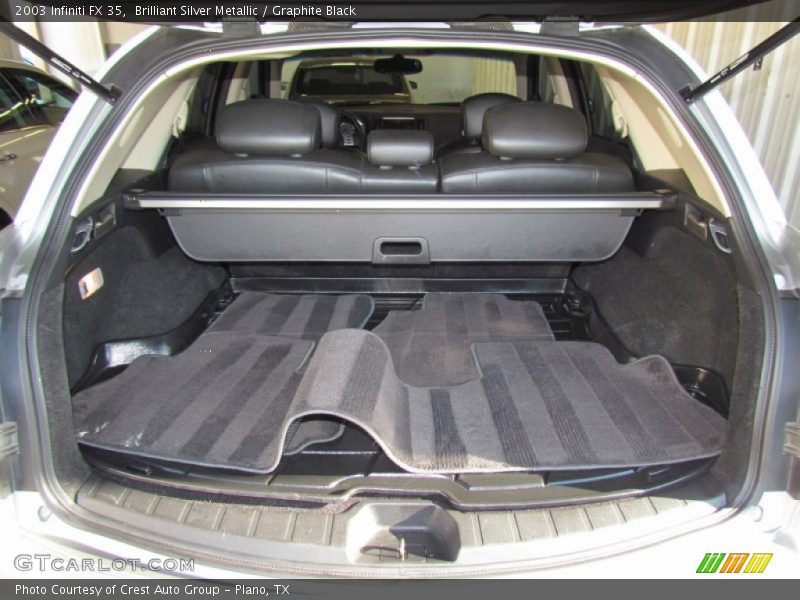 Brilliant Silver Metallic / Graphite Black 2003 Infiniti FX 35