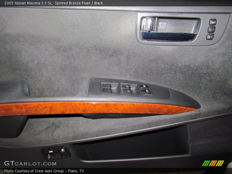 Spirited Bronze Pearl / Black 2005 Nissan Maxima 3.5 SL