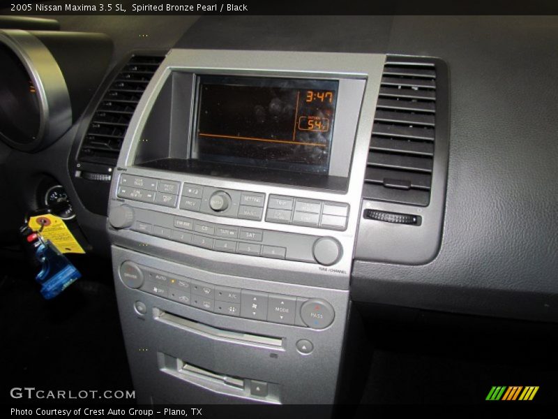 Spirited Bronze Pearl / Black 2005 Nissan Maxima 3.5 SL