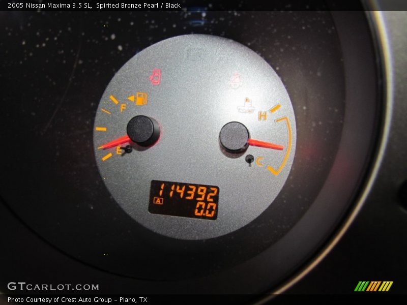 Spirited Bronze Pearl / Black 2005 Nissan Maxima 3.5 SL