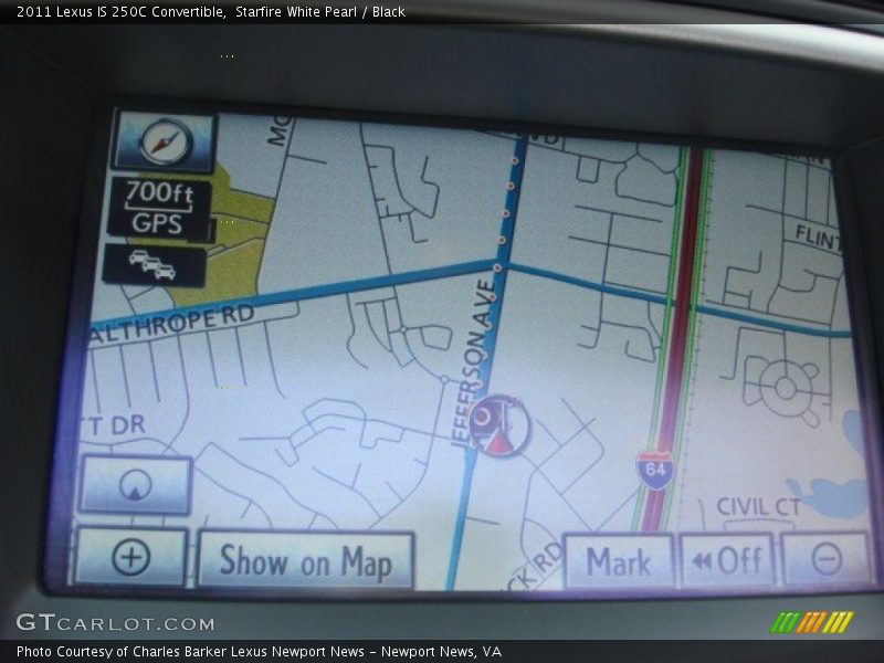 Starfire White Pearl / Black 2011 Lexus IS 250C Convertible