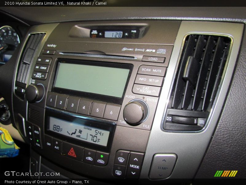 Natural Khaki / Camel 2010 Hyundai Sonata Limited V6