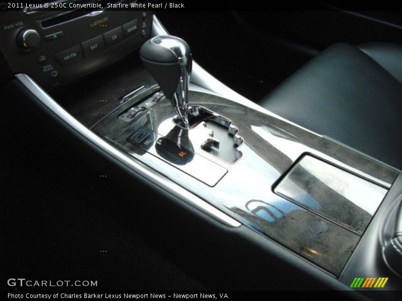 Starfire White Pearl / Black 2011 Lexus IS 250C Convertible