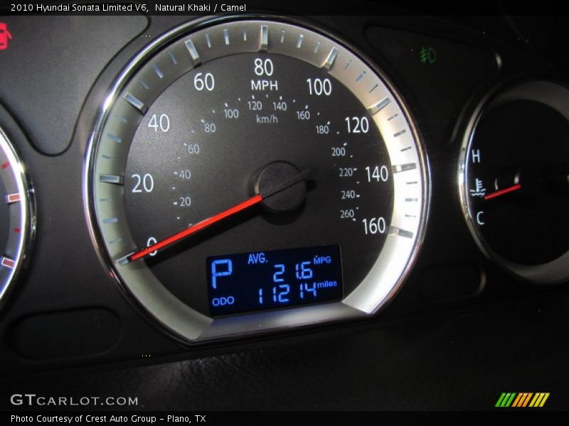 Natural Khaki / Camel 2010 Hyundai Sonata Limited V6