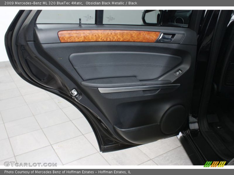 Obsidian Black Metallic / Black 2009 Mercedes-Benz ML 320 BlueTec 4Matic