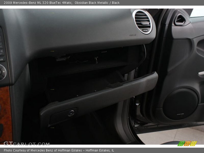 Obsidian Black Metallic / Black 2009 Mercedes-Benz ML 320 BlueTec 4Matic
