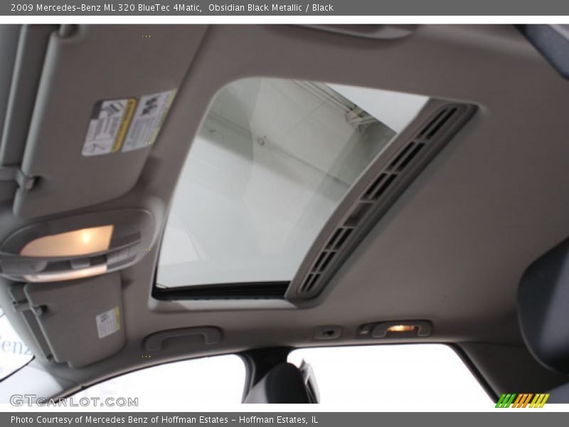 Obsidian Black Metallic / Black 2009 Mercedes-Benz ML 320 BlueTec 4Matic