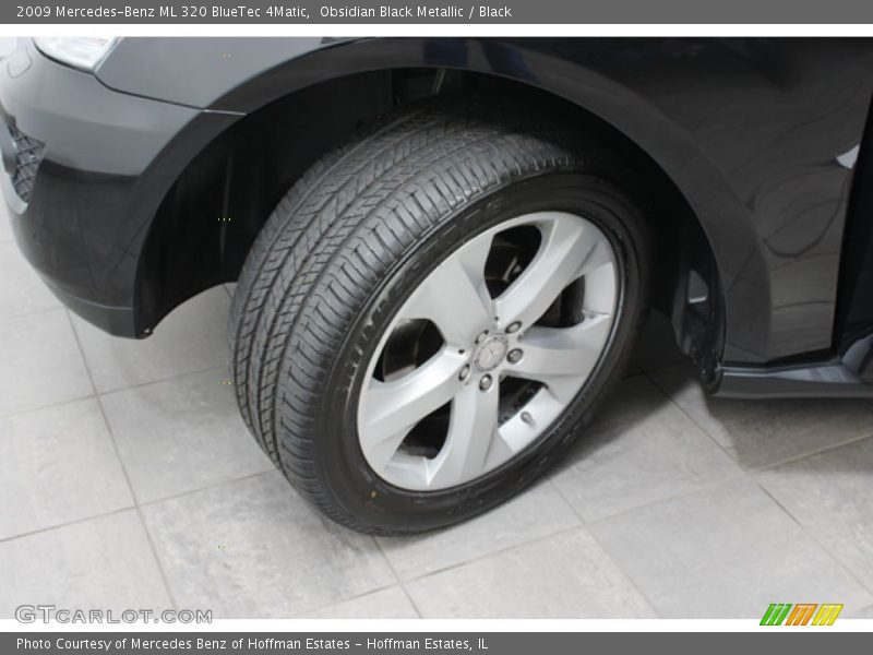 Obsidian Black Metallic / Black 2009 Mercedes-Benz ML 320 BlueTec 4Matic