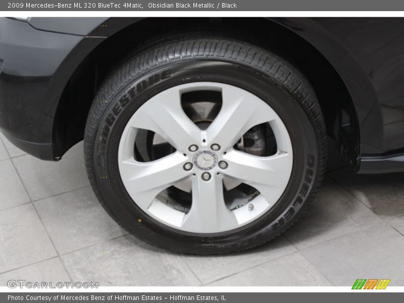 Obsidian Black Metallic / Black 2009 Mercedes-Benz ML 320 BlueTec 4Matic