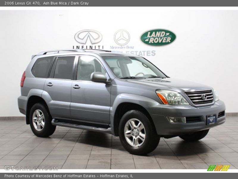 Ash Blue Mica / Dark Gray 2006 Lexus GX 470