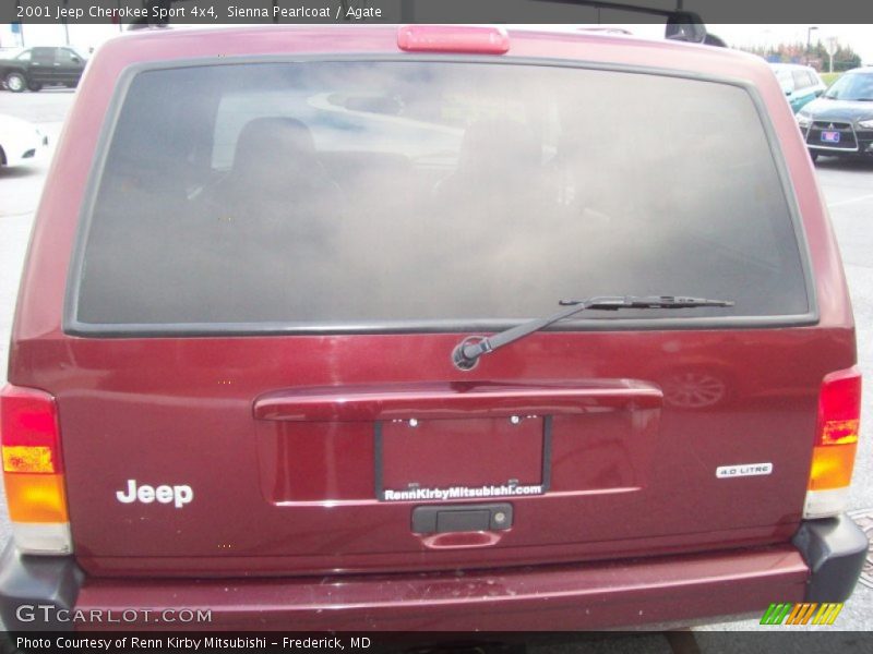 Sienna Pearlcoat / Agate 2001 Jeep Cherokee Sport 4x4