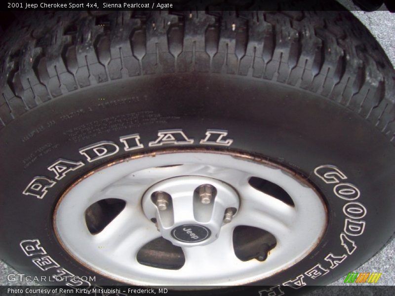 Sienna Pearlcoat / Agate 2001 Jeep Cherokee Sport 4x4