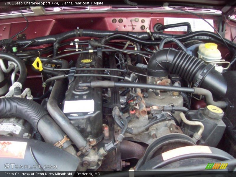 Sienna Pearlcoat / Agate 2001 Jeep Cherokee Sport 4x4