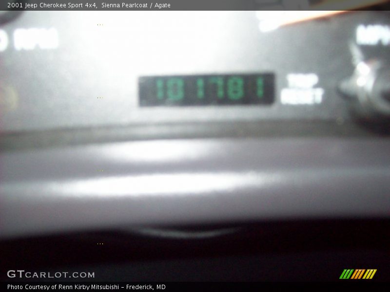 Sienna Pearlcoat / Agate 2001 Jeep Cherokee Sport 4x4